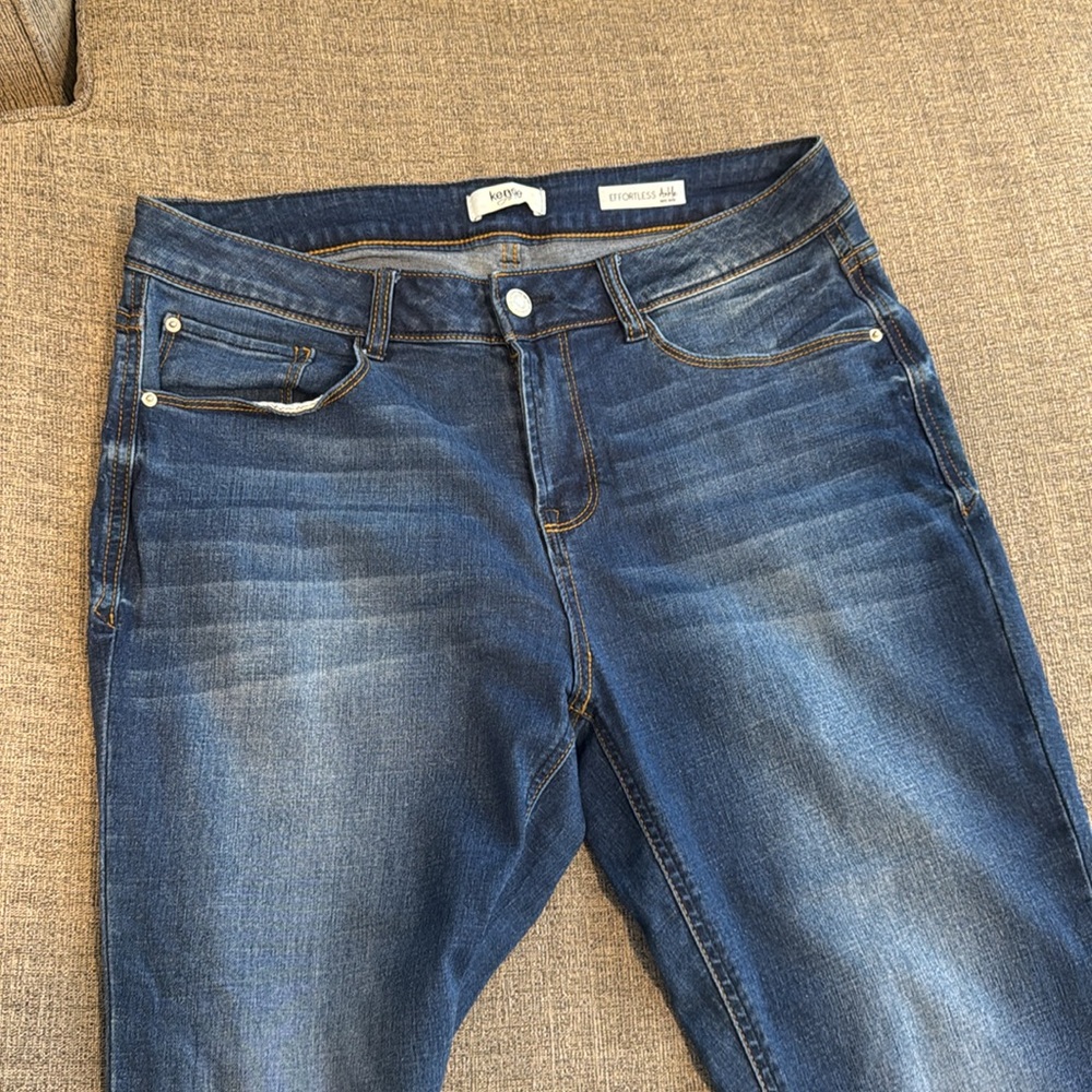 Mid rise ankle skinny jeans - Picture 4 of 7